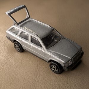 Vintage Majorette Mercedes 300 TE Silver Diecast No 250 Ech 1/63